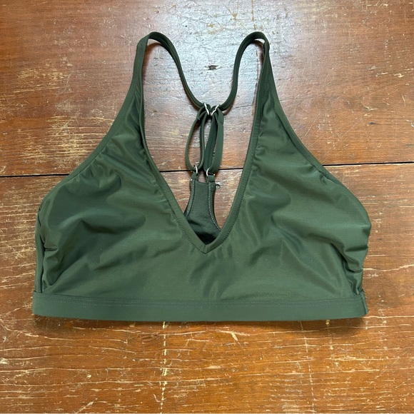 All in Motion Deep Green Sports Bra - Picture 1 of 5